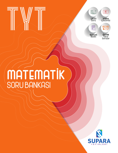 TYT Matematik Soru Bankası Supara Yayınları Zeta Fotokopi