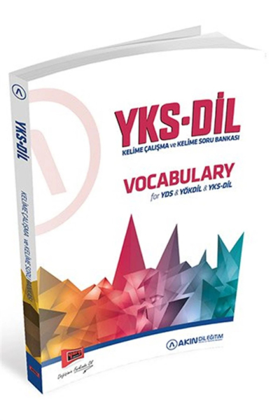 YKSDİL Vocabulary Kelime Çalışma ve Kelime Soru Bankası Akın Dil Yargı Yayınları Zeta Fotokopi