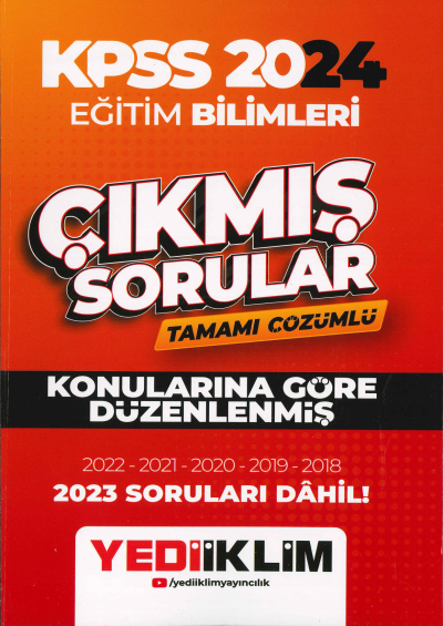 2018-2023 ÇIKMIŞ SORULAR TAMAMI ÇÖZÜMLÜ (KONULARINA GÖRE DÜZENLENMİŞ) Zeta Fotokopi