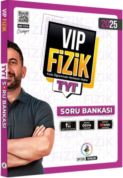 2025 TYT Fizik Soru Bankası Vip Fizik Yayınları Zeta Fotokopi