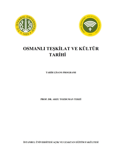 Osmanlı Teşkilat ve Kültür Tarihi Zeta Fotokopi