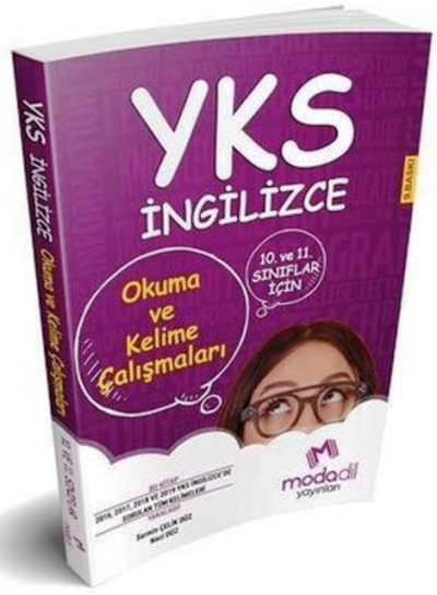 YKS 10. ve 11. Sınıflar İçin İngilizce Okuma ve Kelime Çalışmaları Zeta Fotokopi