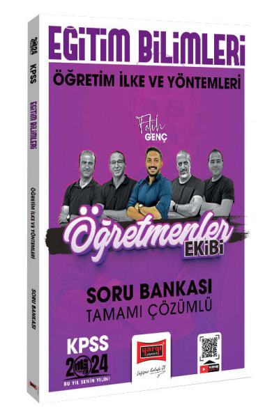 2024 KPSS Eğitim Bilimleri Öğretmenler Ekibi Öğretim İlke ve Yöntemleri Tamamı Çözümlü Soru Bankası Zeta Fotokopi