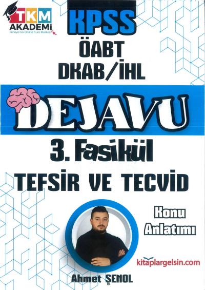 DEJAVU 3. FASİKÜL TEFSİR VE TECVİD Zeta Fotokopi