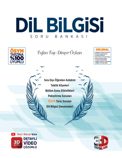 3D DİL BİLGİSİ SORU BANKASI Zeta Fotokopi