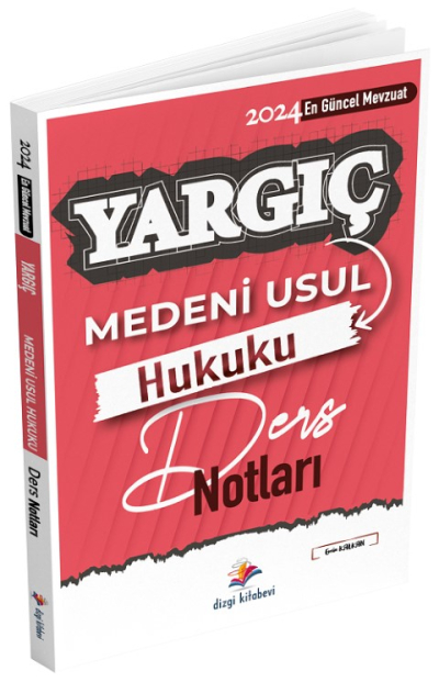 Dizgi Kitap 2024 Hakimlik YARGIÇ Medeni Usul Hukuku Ders Notları - Emin Kalkan Dizgi Kitap Zeta Fotokopi
