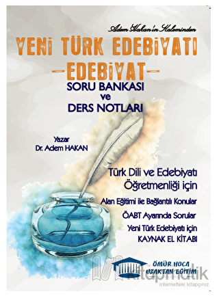 ÖABT YENİ TÜRK EDEBİYATI EDEBİYAT SORU BANKASI VE DERS NOTLARI Zeta Fotokopi