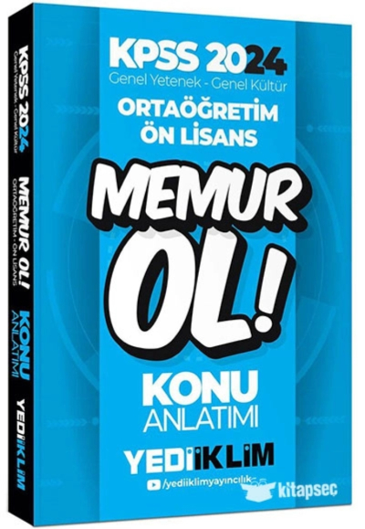 MEMUR OL KONU ANLATIMI (5 DERS TEK KİTAP) Zeta Fotokopi