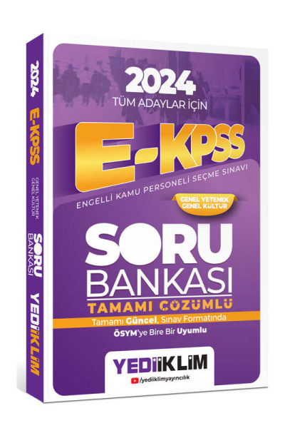 E-KPSS TÜM DERSLER SORU BANKASI TAMAMI ÇÖZÜMLÜ Zeta Fotokopi