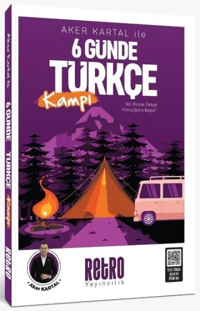 Aker Kartal ile 6 Günde Türkçe Soru Kampı Retro Yayıncılık Zeta Fotokopi