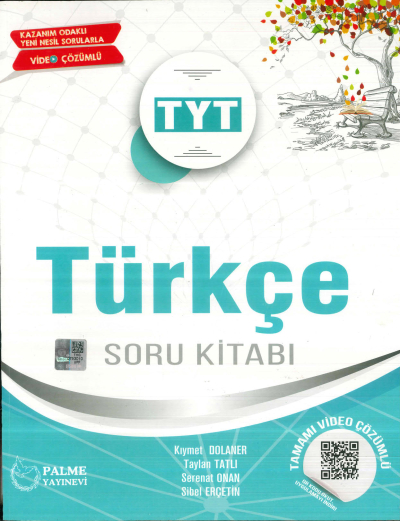 TYT Türkçe Soru Kitabı Palme Yayınevi