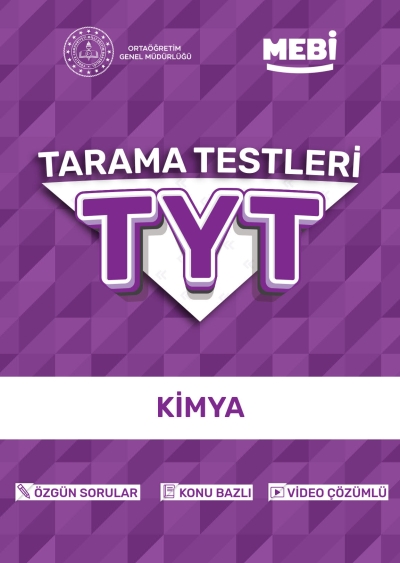 TYT Tarama Testleri Kimya MEBİ OGM Zeta Fotokopi