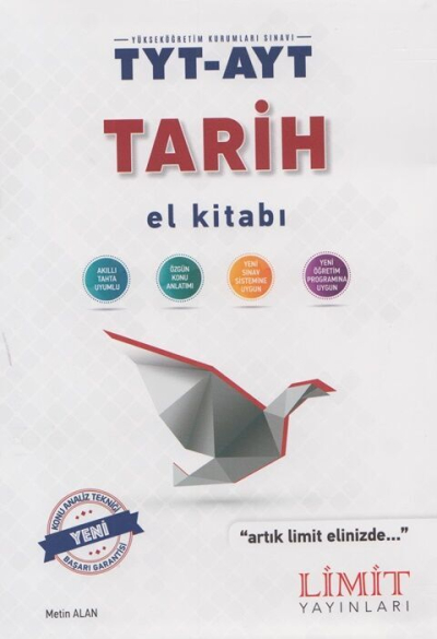 TYT AYT Tarih El Kitabı Limit Yayınları