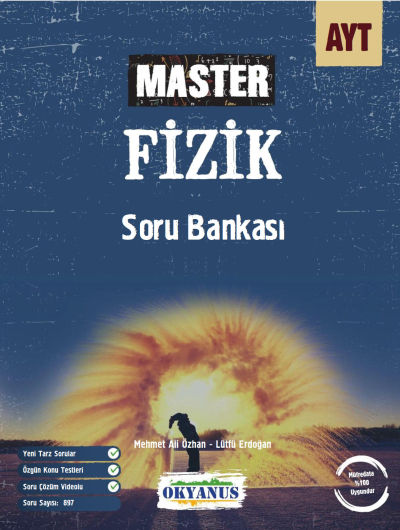 AYT Master Fizik Soru Bankası Okyanus Yayınları