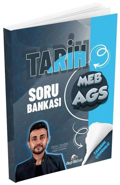 MEB-AGS Tarih Soru Bankası Çözümlü Dizgi Kitap Yayınları Zeta Fotokopi