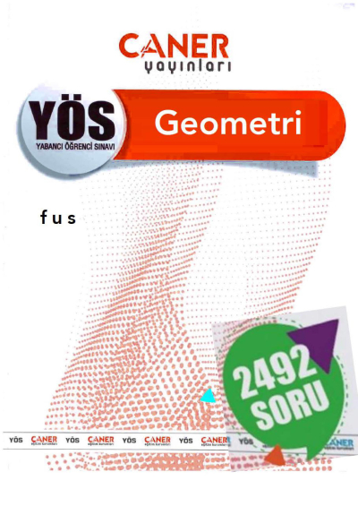 YÖS Geometri 2492 Soru Bankası Caner Yayınları Zeta Fotokopi