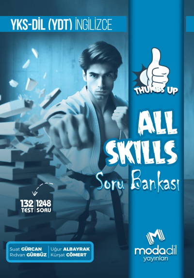 YKS DİL (YDT) İngilizce Thumbs Up All Skills Soru Bankası Zeta Fotokopi