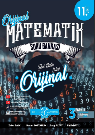 11. Sınıf Matematik Orijinal Soru Bankası Orijinal Yayınları