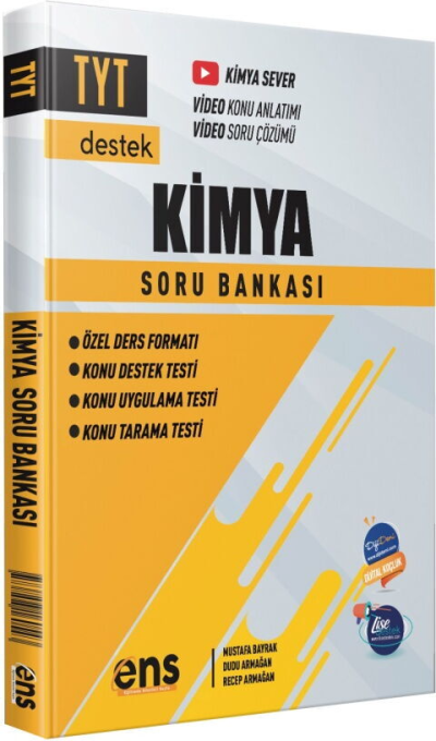 TYT Kimya Destek Soru Bankası ENS Yayıncılık Zeta Fotokopi