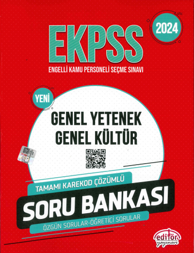 E-KPSS TÜM DERSLER SORU BANKASI TAMAMI KAREKOD ÇÖZÜMLÜ Zeta Fotokopi