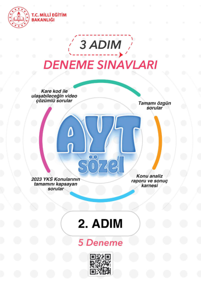 3 ADIM DENEME SINAVLARI AYT SÖZEL 2. ADIM Zeta Fotokopi