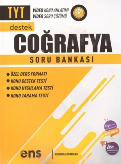 TYT Coğrafya Destek Soru Bankası ENS Yayıncılık Zeta Fotokopi