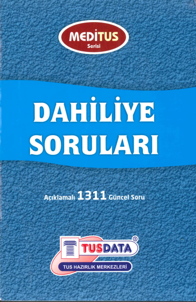 Dahiliye Soruları Açıklamalı 1311 Güncel Soru Meditus Serisi TUSDATA Zeta Fotokopi