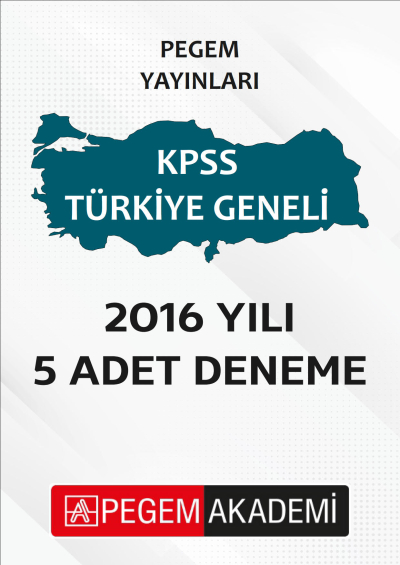 PEGEM 5 ADET DENEME Zeta Fotokopi