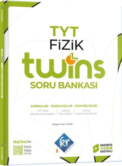 YKS TYT Fizik Twins Soru Bankası Çözümlü KR Akademi Zeta Fotokopi