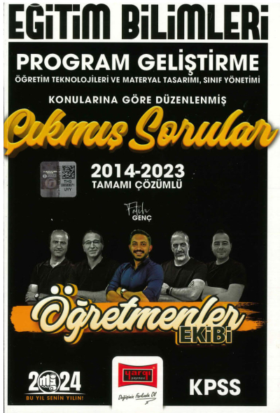 PROGRAM GELİŞTİRME 2014-2023 TAMAMI ÇÖZÜMLÜ ÇIKMIŞ SORULAR (ÖĞRETMENLER EKİBİ)