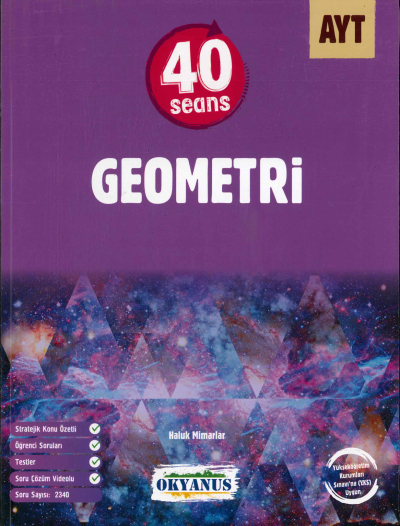 AYT 40 SEANS GEOMETRİ SORU BANKASI