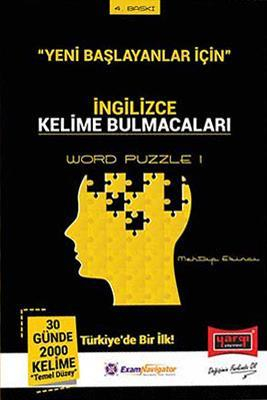YENİ BAŞLAYANLAR İÇİN İNGİLİZCE KELİME BULMACALARI WORD PUZZLE 1 Zeta Fotokopi