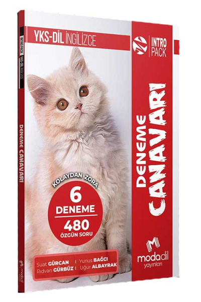 YKS Dil Intropack Deneme Canavarı 6 Deneme Modadil Yayınları Zeta Fotokopi