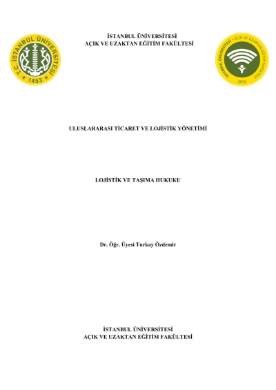 Uluslararası Ticaret ve Lojistik Yönetimi Zeta Fotokopi