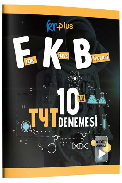 KR Plus Fizik-Kimya-Biyoloji FKB 10`lu TYT Denemesi Zeta Fotokopi