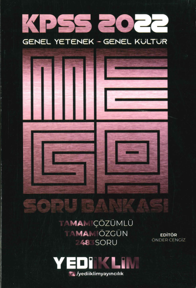 GKGY TÜM DERSLER TAMAMI ÇÖZÜMLÜ SORU BANKASI 2483 SORU Zeta Fotokopi