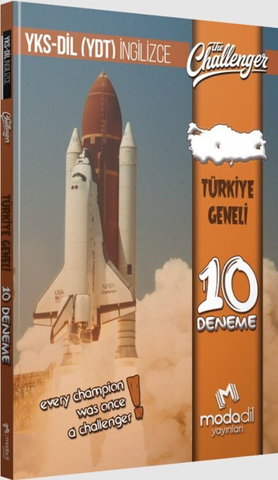 YKS DİL The Challenger Türkiye Geneli 10 Deneme Modadil Yayınları Zeta Fotokopi