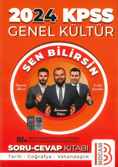 GK SEN BİLİRSİN SORU CEVAP KİTABI (TARİH-COĞ.-VAT.)
