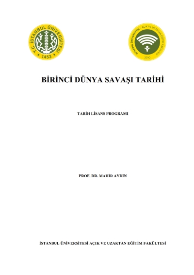 Birinci Dünya Savaşı Tarihi Zeta Fotokopi