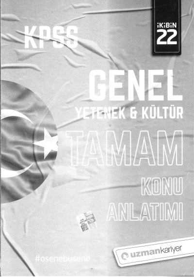 GY GK TAMAM KONU ANLATIMI TEK KİTAP Zeta Fotokopi