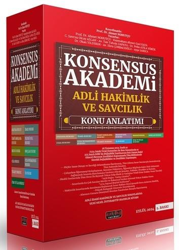 Savaş 2024 KONSENSUS Akademi Adli Hakimlik ve Savcılık Konu Anlatımı Modüler Set 5. Baskı - Ahmet Nohutçu Savaş Yayınları Zeta Fotokopi