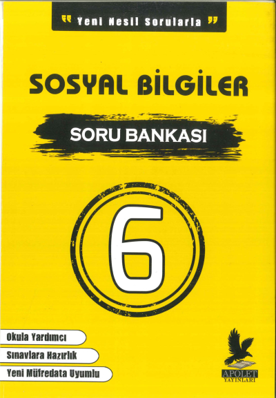 6.SINIF SOSYAL BİLGİLER SORU BANKASI Apolet Yayınları Zeta Fotokopi