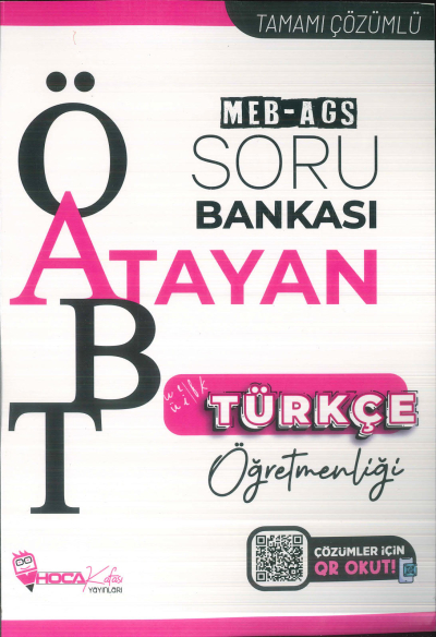 2025 ÖABT MEB-AGS Türkçe Öğretmenliği Atayan Soru Bankası Çözümlü Hoca Kafası Yayınları Zeta Fotokopi