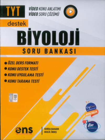 TYT Biyoloji Soru Bankası ENS Yayıncılık