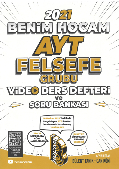 AYT FELSEFE GRB VİDEO DERS DEFTERİ VE SORU BANK Zeta Fotokopi