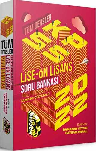2022 KPSS Lise Ön Lisans Tamamı Çözümlü Tüm Dersler Soru Bankası Zeta Fotokopi