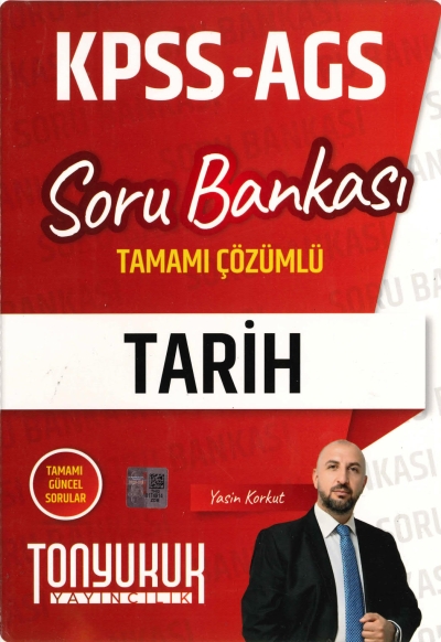 2026 KPSS AGS Tarih Tamamı Çözümlü Soru Bankası Tonyukuk Yayıncılık Zeta Fotokopi