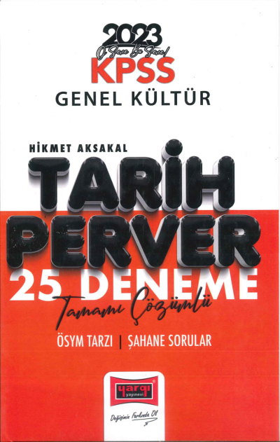 TARİH PERVER 25 DENEME TAMAMI ÇÖZÜMLÜ Zeta Fotokopi