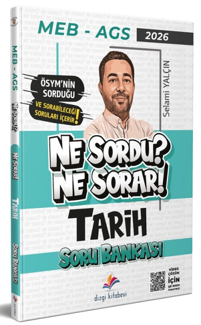 2026 MEB-AGS Tarih Soru Bankası Çözümlü Selami Yalçın Dizgi Kitap Zeta Fotokopi