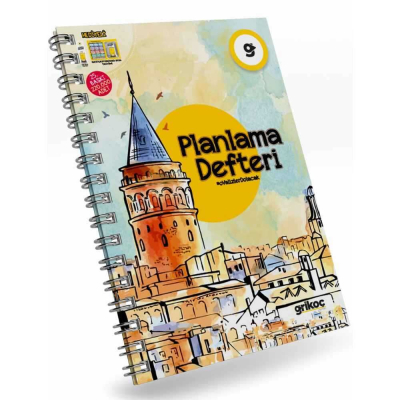 2024 Gri Koç Planlama Defteri Zeta Fotokopi